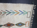 Handmade Custom Moroccan Rug - Wool Beni Ourain Rug, Bohemian Berber Carpet, Large Area Rug, Authentic Abstract Moroccan Rugs by 100kends
