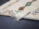 Handmade Custom Moroccan Rug - Wool Beni Ourain Rug, Bohemian Berber Carpet, Large Area Rug, Authentic Abstract Moroccan Rugs by 100kends