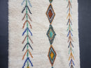 Handmade Custom Moroccan Rug - Wool Beni Ourain Rug, Bohemian Berber Carpet, Large Area Rug, Authentic Abstract Moroccan Rugs by 100kends