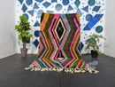 Custom Handmade Moroccan Rug - Berber Wool Carpet - Beni Ourain Style - Boho Home Decor - Living Room Rug - Custom Sizes rug by 100kends