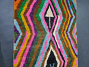 Custom Handmade Moroccan Rug - Berber Wool Carpet - Beni Ourain Style - Boho Home Decor - Living Room Rug - Custom Sizes rug by 100kends
