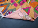 Custom Moroccan Boujaad Rug - Soft Wool Rug for Living Room - Colorful Azilal Bohemian Rug - Large Handmade Area Rug 8x10 by 100kends