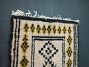 Custom Handmade Moroccan Beni Ourain Rug - Tufted Berber Area Rug for Living Room or Bedroom - 8x10 Rug - Wool Moroccan Rug by 100kends