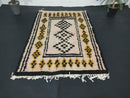 Custom Handmade Moroccan Beni Ourain Rug - Tufted Berber Area Rug for Living Room or Bedroom - 8x10 Rug - Wool Moroccan Rug by 100kends