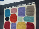 Custom Moroccan Wool Rug - Handmade Berber Area Rugs, Boujaad Tapis Marocain, Authentic 10x12 ft custom Woven Carpet by 100kends