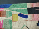 Custom Moroccan Rug - Handwoven Modern Art Beni Ourain Wool Rug | Bohemian Berber Rug | 3x5 ft to 15x15 ft, Custom Sizes Available