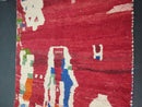 Custom Red Moroccan Wool Rug - Gorgeous Berber Shag Carpet - Handmade Area Rugs for Living Room, Bathroom, or Bedroom (3x5 to 15x15)