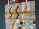 Custom Moroccan Wool Rug | Handmade Boujaad Rug | Vibrant Berber Carpet | Bohemian Tufted Rug 8x10 | Moroccan Rug 9x12 | Custom size rug