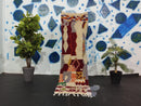 Custom Morocan Runner Rug - Handmade Berber Wool Carpet, Narrow Washable Rug for Hallway, Kitchen, or Living Room - Custom Sizes by 100kends