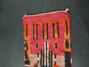 Custom Moroccan Runner Rug – Red Azilal Hallway Runner, Wool Narrow Berber Runner, Extra Long Rug for Hallways or Entryways by 100kends