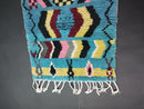 Handmade Moroccan Rug - Blue and Pink Boho Rug - Custom Rug Size - Colorful Tufted Rug - Soft Beni Ourain 6x10 - Modern Rug 9x12 by 100kends