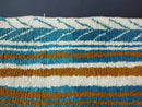 Custom Moroccan Runner Rug - Green Orange Boho Decor Rug - Long Runner Rug for Hallway, Bathroom, Kitchen - Custom Size Rugs by 100kends