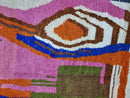 Custom Moroccan Rug - Handmade Beni Ourain Rug - Wool Pink Rug - Moroccan Berber Rug - Moroccan Shag Rug - Custom Sizes Available