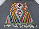 Custom Handmade Moroccan Rug - Berber Wool Carpet - Beni Ourain Style - Boho Home Decor - Living Room Rug - Custom Sizes rug by 100kends