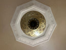 Handmade Moroccan Brass Pendant Light - Lantern Ceiling Light, Rustic Lighting, Moroccan Chandelier, Brass Lampshade, Moroccan Lamp Lighting