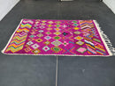 Handmade Moroccan Berber Wool Rug - Custom Azilal Rug for Living Room, Large Area Rug, Designer Rug, Custom Moroccan rug by 100kends