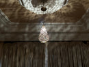 Silver Moroccan Pendant Lamp – Brass Teardrop Light Fixture – Moroccan Lighting for New Home Decor or Restaurant Ambiance by 100kends