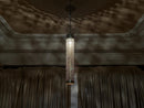 Handcrafted Moroccan Brass Pendant Light – Long Cylinder Perforated Design – Moroccan Lamp Shade – Artisan Ambient Lighting by 100kends