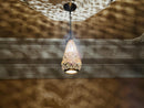 Moroccan Brass Pendant Light with Teardrop Shape – Handmade Hanging Lamp for Ceiling, Kitchen Lighting, Lampshades Lighting, and More