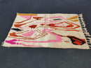 Custom Moroccan Wool Rug – Abstract Boujaad Design, Handmade Beni Ourain Style, Boho Area Carpet, Made to Order Moroccan Rug 8x10 & More