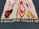 Custom Moroccan Wool Rug – Abstract Boujaad Design, Handmade Beni Ourain Style, Boho Area Carpet, Made to Order Moroccan Rug 8x10 & More