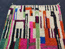 Custom Moroccan Rug – Handmade Wool Berber Rug with Bohemian Patterns – Modern Beni Ourain Style Carpet – Natural Wool Area Rug by 100kends