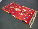 Handmade Moroccan Beni Ourain Rug – Wool Berber Carpet Tapis Berbere, Custom Area Rug, Small & Large Rugs for Bedroom, Morocco Rug Decor