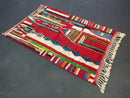 Custom Moroccan Berber Rug – Handmade Wool Area Rug, Unique Boho Decor Beni Ourain Carpet, Checkered Beni Rug White, Housewarming Gift