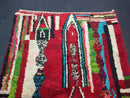 Custom Moroccan Berber Rug – Handmade Wool Area Rug, Unique Boho Decor Beni Ourain Carpet, Checkered Beni Rug White, Housewarming Gift
