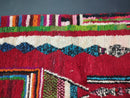 Custom Moroccan Berber Rug – Handmade Wool Area Rug, Unique Boho Decor Beni Ourain Carpet, Checkered Beni Rug White, Housewarming Gift