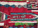 Custom Moroccan Berber Rug – Handmade Wool Area Rug, Unique Boho Decor Beni Ourain Carpet, Checkered Beni Rug White, Housewarming Gift