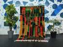 Custom Moroccan Rug – Bold Boujaad Wool Carpet with Geometric Abstract Colors | Handmade Beni Ourain Style | Custom Area & Runner Sizes