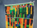 Custom Moroccan Rug – Bold Boujaad Wool Carpet with Geometric Abstract Colors | Handmade Beni Ourain Style | Custom Area & Runner Sizes
