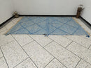 Handmade Beni Ourain Moroccan Rug – Custom Wool Berber Carpet, Blue Area Rug, Large or Small Tapis Berbere, Bedroom & Living Room Decor