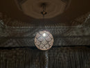 Handmade Moroccan Brass Pendant Light - Ceiling Lamp, Moroccan Chandelier for Bedroom Lighting - Unique Morocco Lampshade Light Fixture