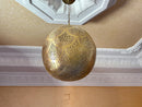 Handmade Moroccan Brass Pendant Light - Ceiling Lamp, Moroccan Chandelier for Bedroom Lighting - Unique Morocco Lampshade Light Fixture