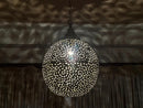 Handmade Moroccan Brass Pendant Light - Boho Decor Lamp for Dining Room, Moroccan Lantern Chandelier, Art Deco Light, Moroccan Lighting