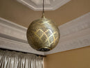 Handmade Moroccan Brass Pendant Light - Lantern Ceiling Light, Rustic Lighting, Moroccan Chandelier, Brass Lampshade, Moroccan Lamp Lighting