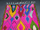 Custom Pink Moroccan Rug - Handmade Beni Ourain Rug - Sheep Wool Carpet - Bohemian Large Area Rug - Tribal Morocco Carpet 8x10 by 100kends