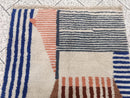 Handmade Moroccan Beni Ourain Rug – Custom Wool Berber Carpet, Modern Area Rug, Large or Small Tapis Berbere, Rugs for Bedroom by 100kends