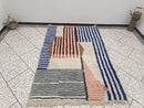 Handmade Moroccan Beni Ourain Rug – Custom Wool Berber Carpet, Modern Area Rug, Large or Small Tapis Berbere, Rugs for Bedroom by 100kends