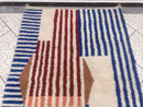 Handmade Moroccan Beni Ourain Rug – Custom Wool Berber Carpet, Modern Area Rug, Large or Small Tapis Berbere, Rugs for Bedroom by 100kends