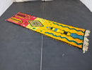 Custom Moroccan Yellow & Red Runner Rug | Berber Wool Hallway Runner with Geometric Patterns | Handwoven Beni Ourain Style – 100kends