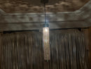 Handcrafted Moroccan Brass Pendant Light – Long Cylinder Perforated Design – Moroccan Lamp Shade – Artisan Ambient Lighting by 100kends
