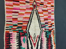 Handwoven Moroccan Boujaad Rug – Custom Pink Tribal Wool Carpet – Authentic 8x10, 9x12, 10x12 Area Rugs – Colorful rug for Mom or dad