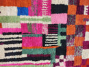 Custom Moroccan Rug – Handmade Wool Berber Rug with Bohemian Patterns – Modern Beni Ourain Style Carpet – Natural Wool Area Rug by 100kends