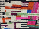 Custom Moroccan Rug – Handmade Wool Berber Rug with Bohemian Patterns – Modern Beni Ourain Style Carpet – Natural Wool Area Rug by 100kends