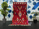Handmade Moroccan Beni Ourain Rug – Wool Berber Carpet Tapis Berbere, Custom Area Rug, Small & Large Rugs for Bedroom, Morocco Rug Decor