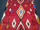 Handmade Moroccan Beni Ourain Rug – Wool Berber Carpet Tapis Berbere, Custom Area Rug, Small & Large Rugs for Bedroom, Morocco Rug Decor