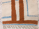 Custom Moroccan Rug – Handmade Beni Ourain Berber Rug, Moroccan Area Shag Rug, Modern Abstract Wool Carpet, Custom Moroccan Rug 8x10 9x12